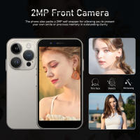 FUFFI-i15 Mini Smartphone Android 2+16GB ROM 3.0 Pulgadas Google Play Store 2+5MP Dual SIM 2250mAh Touch Screen Barra De Diseño - details 5