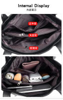 Bolsos de hombros Bolsos de mujer Bolsos de mano versátiles de moda Bolsos de mensajero de mano de cuero suave - details 27