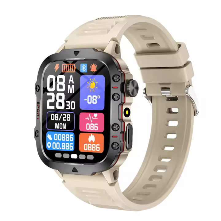 2025 nuevo reloj inteligente H19 ECG detección de ritmo cardíaco llamada Bluetooth recordatorio de mensaje entrante Compatible con Android IOS reloj inteligente deportivo - 1