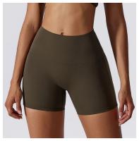 Pantalones Cortos Deportivos para Mujeres Leggings de Yoga de Cintura Alta Aprones de Entrenamiento de Gimnasio con Secado Rápido Material de Nylon Adecuados para Yoga y Elasticidad - details 49