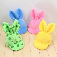 4 Colors Flannel Rabbit Ears Peaked Cap for 1/6 Blythe Dolls Accessory Dress Up
