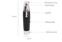 Cortador de Pelo de Electrículo para Hombro, Nariz y Cejas Kit de Eliminación de Pelo para Hombro, Nariz y Cejas Herramienta de Cuidado de la Piel Facial para Hombro, Nariz y Cejas - details 1