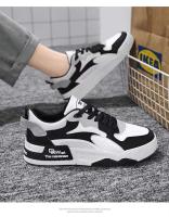 Zapatos informales para hombre con tejido de malla transpirable que aumenta la altura, cómodos zapatos de goma deportivos planos para correr en primavera y verano - details 6