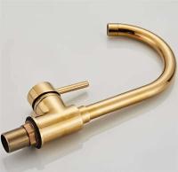 Grifo de oro rosa/negro/cromado mezclador de agua fría y caliente grifo de fregadero giratorio de 360 ​​grados montado en cubierta para cocina - details 16