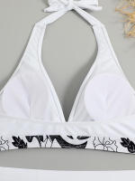 Conjunto de Bikini con realce para mujer, traje de baño de dos piezas con realce, cintura alta, estilo veraniego, 2023 - details 11