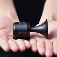 Bocina electrónica para bicicleta de montaña, sirena de 120dB, batería CR2032, alarma de trompeta IPX4, resistente al agua, sonido de advertencia fuerte - details 2