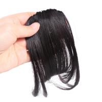 Accesorios para el cabello, peluca sintética, flequillo Romo, postizo falso, Clip en flequillo, extensión de cabello, estilo Natural, flequillo falso para mujer - details 5