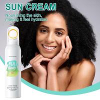 SPF50 protector solar facial en aerosol 50ml loción de protección solar facial bloqueador solar en aerosol crema protectora solar protección solar para el cuerpo y la cara - details 6
