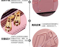Bolsa de Cosméticos de Macarón Diseño Tamaño Pequeño, Alta Gama, Sensación Avanzada, Almacenamiento de Cosméticos de Niche para Salidas Portátiles - details 19