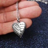 Colgante Elegante de Cenizas de Cremación en Plata Joyería de Urna Comemorativa Grabada - details 5
