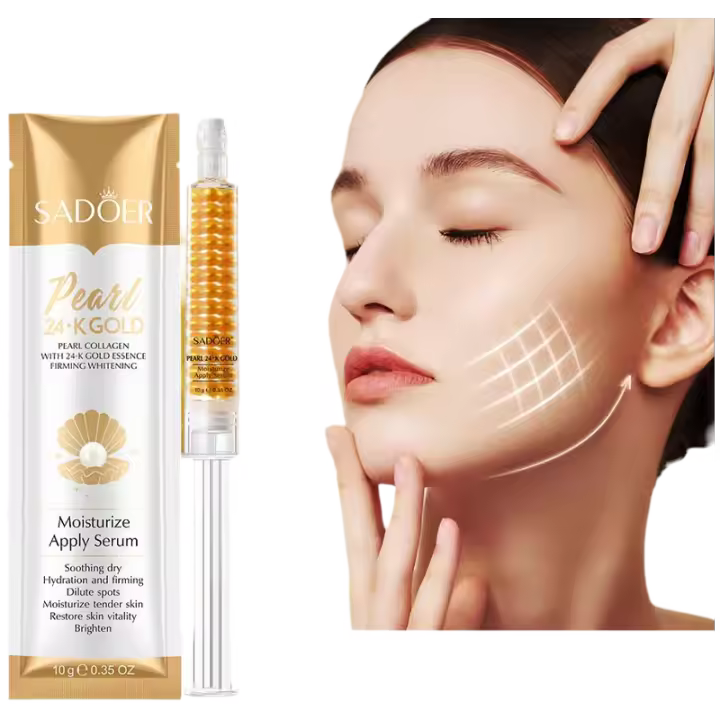 Suero para ojos para eliminación de gránulos de grasa, antiojeras, bolsas para ojos, se desvanecen, esencia de línea fina, antihinchazón, productos hidratantes para el cuidado de la piel - 1