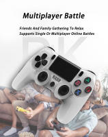 BLUEKAKA Mando inalámbrico con Bluetooth para PS4/Slim/Pro, mando con doble vibración para Windows y PC, Control IOS/Android - details 7