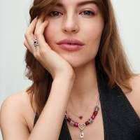 Anillo De Plata Esterlina S925 Para Mujer Estilo Villano Reina Mala Moda Creativa Con Zirconia Roja Joyería Regalo De Compromiso - details 3