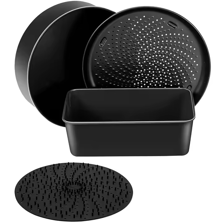 Juego de horneado para Ninja Foodi 6,5, 8Qt, olla de accesorios, juego de utensilios para hornear antiadherentes con sartén multiusos, Crisper sartén, sartén para Pan - 1