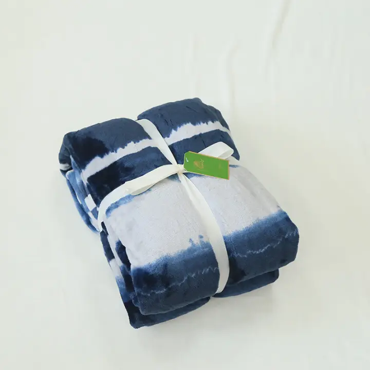 Manta de franela gruesa para la oficina, manta para la siesta, manta de aire acondicionado, manta para sofá individual en casa, manta impresa, edredón - 1