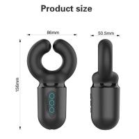 Vibrador de glande con entrenador de resistencia sexual de empaque privado con 10 velocidades para hombres - details 5