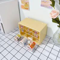Organizador de escritorio con 9 compartimentos, cajón de gran capacidad, suministros todo en uno - details 4