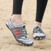 Zapatos de Río para hombre, zapatos de vadear para exteriores, calcetines de playa de secado rápido, zapatos antideslizantes para nadar, zapatos anfibios de mar - details 7