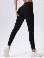 Leggings deportivos para mujer, pantalones de yoga elásticos, realzadores, cintura alta, con control - details 12