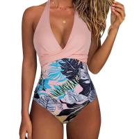 Circy Traje de Baño de Un Pie sin Espalda con Estampado de Leopardo Bikini de Encaje para Mujeres - details 36