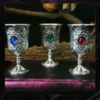 Copa Mágica de Buda Vaso Gótico para Whisky de Altar Wicca Vidación Pagana Cocina y Comedor - details 6