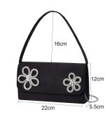 Bolso De Noche Para Mujer Boda Decoración De Flores Retro Estilo Clutch Bag Material Poliéster Adecuado Para Fiestas Y Comidas - details 4