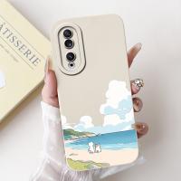 Funda de teléfono para Honor 90 lite 90pro, cubierta trasera de dibujos animados, suave, mate, Silicona - details 34