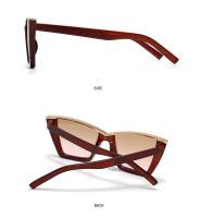 Toyear-gafas de sol estilo ojo de gato para mujer, de estilo Vintage lentes de sol, de marca de lujo, de diseñador, Punk, a la moda, Sexy - details 15