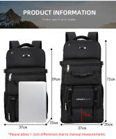 Bolsa de montañismo Mochila Hombres Mujeres Gran capacidad 90L 80L Deportes de acampada al aire libre con múltiples compartimentos de almacenamiento Hecho de nailon Ideal para - details 5