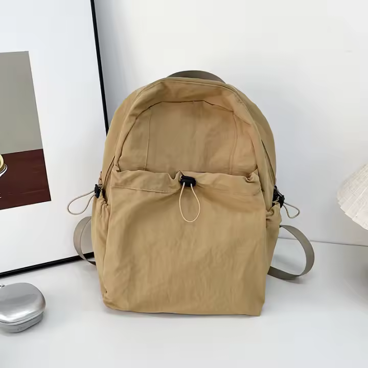 Color sólido, Mujer, Hombre, Mochila, Hombros, Universidad, Viajes, Nuevo, Gran capacidad, Almacenamiento - 1