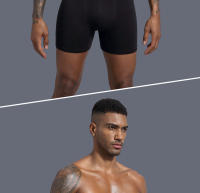 Bragas de algodón para hombre, boxeador, bragas, gordas, deportes, extendidos - details 8