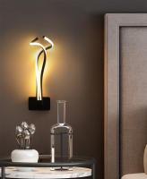 Lámparas LED modernas de pared para interiores, candelabro de pared para decoración de dormitorio, mesita de noche, sala de estar, CA de 90V-260V - details 0