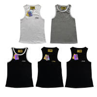 CORTEIZ Camisa casual con bordado de crucero Devil Island, camiseta básica sin mangas con cuello en V para deporte de baloncesto de verano para hombre, camiseta de fitness para parejas de moda de American High Street - details 12