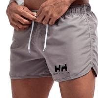 Pantalones cortos de playa para hombre, ropa deportiva de verano con bolsillos, material transpirable y de secado rápido, pantalones cortos de baño para surf. - details 7