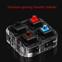 Tester Cherry Kailh Gateron Switches Sampler nical Keyboard Acrylic Base Translucent Keycaps Testing Tool - details 1