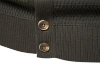 Cárdigan de punto para hombre, suéter de algodón de alta calidad con botones y cuello simulado para hombre, cárdigans de diseñador de moda para invierno para hombre - details 14