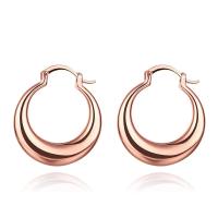 Pendientes de Oro Rosa Joyería de Plata para Mujeres Diseño de Pendientes de Moda en 3 Colores - details 5