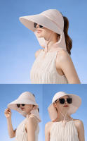 Gorra de Sol con Protección UV 100% para Mujer Sombrero de Verano con Tirantes Grandes - details 17
