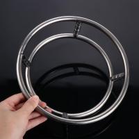 Redondo de alta calidad para olla, estufa de Gas, sartén, estante de anillo, estante de doble aislamiento, soporte para suministros de cocina, estante para Wok - details 4
