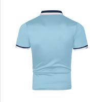Polo de manga corta para hombre, Camiseta de piqué de Golf, secado rápido, a la moda - details 8