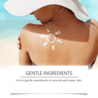 HOYGI vitamina C suave refrescante no pegajoso cuidado hidratante para la piel crema protectora de verano al aire libre - details 10