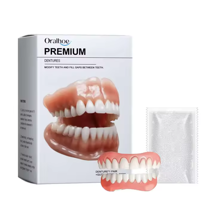 Las prótesis dentales decorativas mejoran la belleza de las sonrisas con materiales cómodos, permitiendo una sonrisa natural. - 1