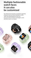 Reloj mujer inteligente Bluetooth llamadas Fitness exterior vogue deporte sano ritmo cardíaco Reloj de presión arterial - details 6
