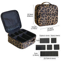Nueva Bolsa de Cosméticos con divisiones, Bolsa de maquillaje multifuncional portátil - details 2