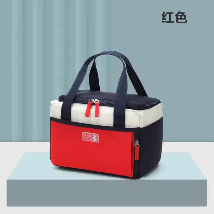 Fiambrera portátil de gran capacidad para mujer, bolsa térmica con múltiples bolsillos, con aislamiento, para guardar alimentos, 427 - 1