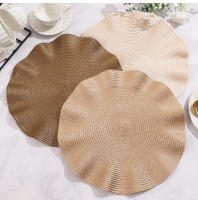 Juego de 6 Manteles de Mesa Redondos con Diseño Tejido Resistentes al Calor, Lavables, Antideslizantes para Mesa de Comedor - details 4