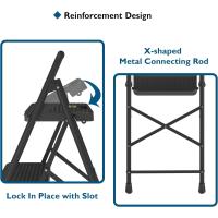 Escaleras Plegables de 150KG Pedales Antideslizantes Anchos Taburete Escaleras de Mano de Acero - details 46