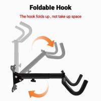 Upright Bike Stand - Premium Quality Vertical & Horizontal Adjustable Bicycle Floor Parking Rack - Safe & Stable for MTB Road Bi - details 7