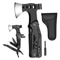 Kit de Supervivencia Hacha Multifuncional Alicates Plegables, Martillo - details 0