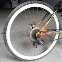 Neumáticos Sólidos para Bicicleta MTB Adecuados para Tamaños 1.95 2.125 26 * 1.50 No engrosables - details 4